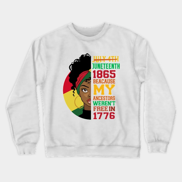 juneteenth Crewneck Sweatshirt by first12